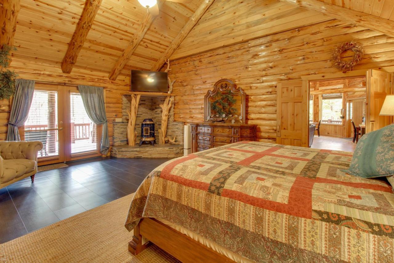 Lakeside Cabin On 2 Acres With Fire Pit And Hot Tub! Villa Pinetop-Lakeside Luaran gambar