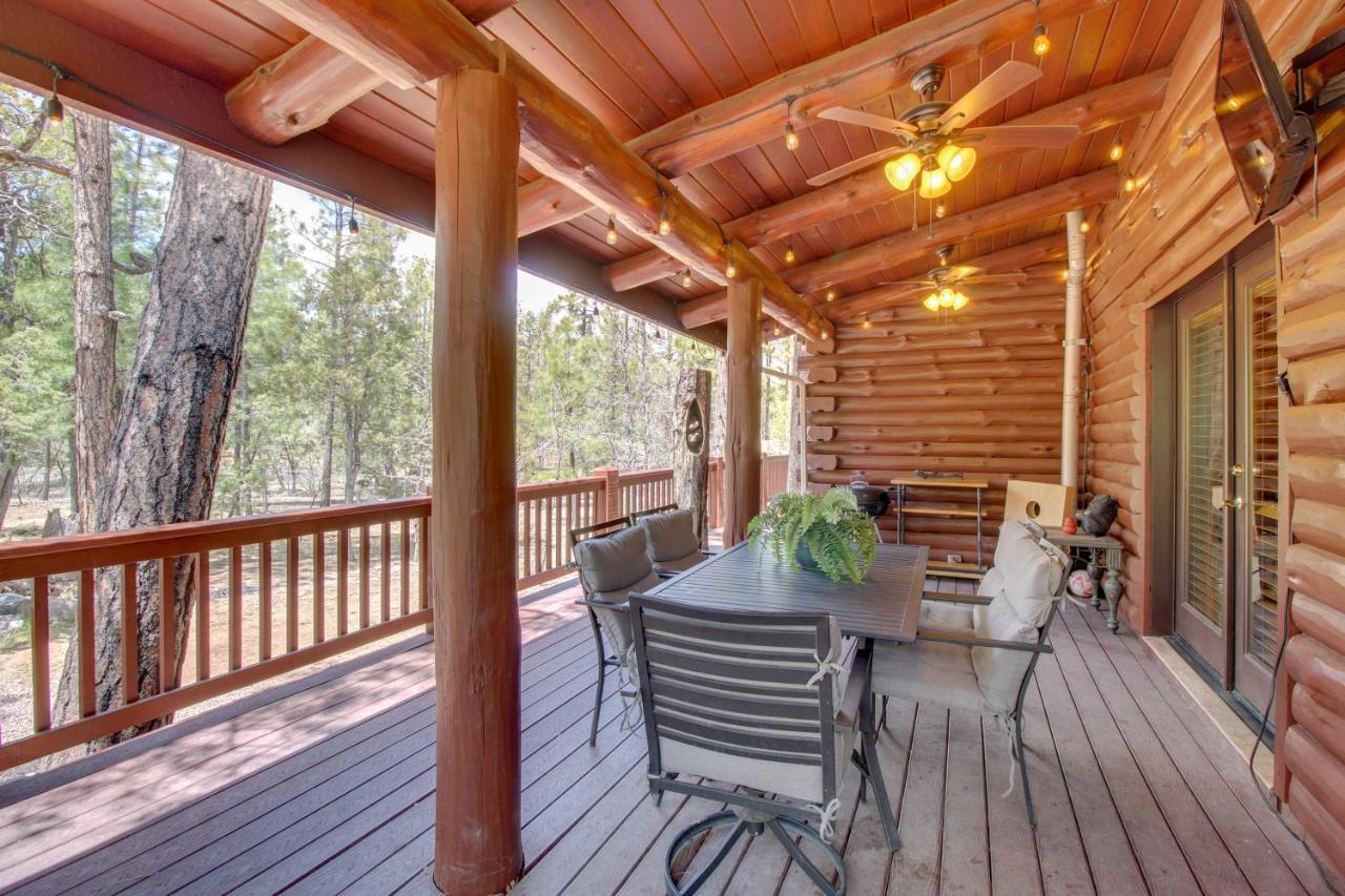 Lakeside Cabin On 2 Acres With Fire Pit And Hot Tub! Villa Pinetop-Lakeside Luaran gambar