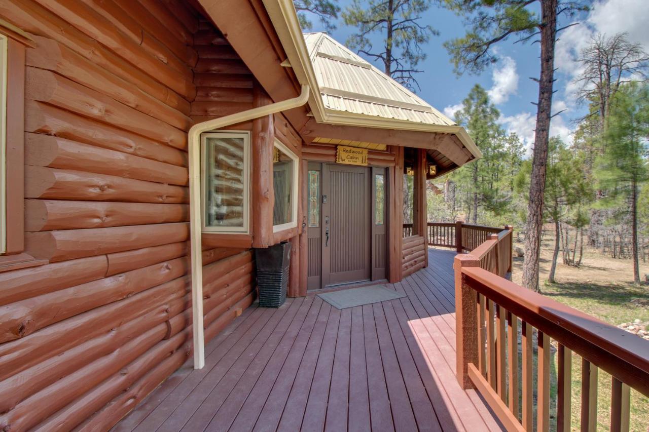 Lakeside Cabin On 2 Acres With Fire Pit And Hot Tub! Villa Pinetop-Lakeside Luaran gambar