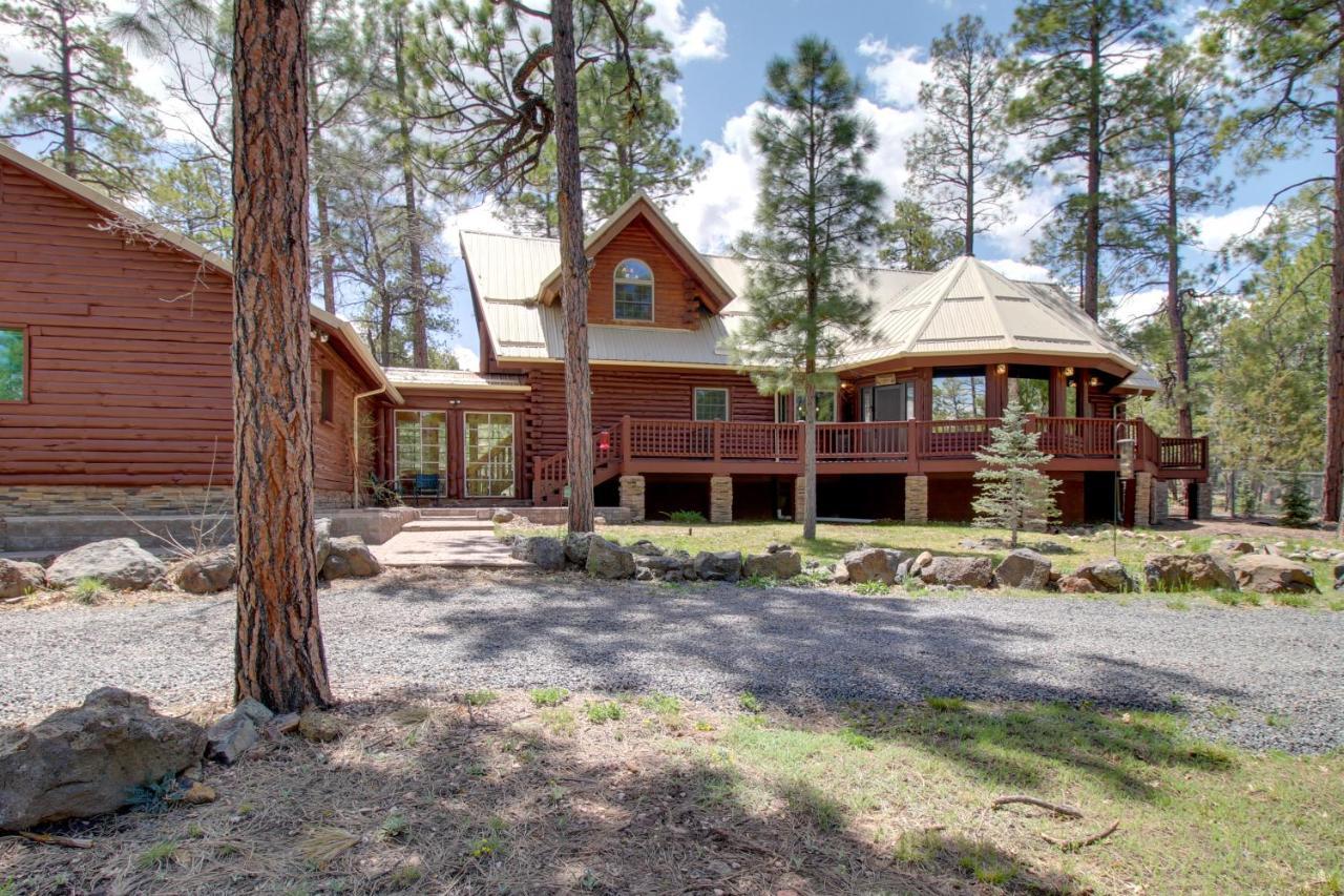 Lakeside Cabin On 2 Acres With Fire Pit And Hot Tub! Villa Pinetop-Lakeside Luaran gambar