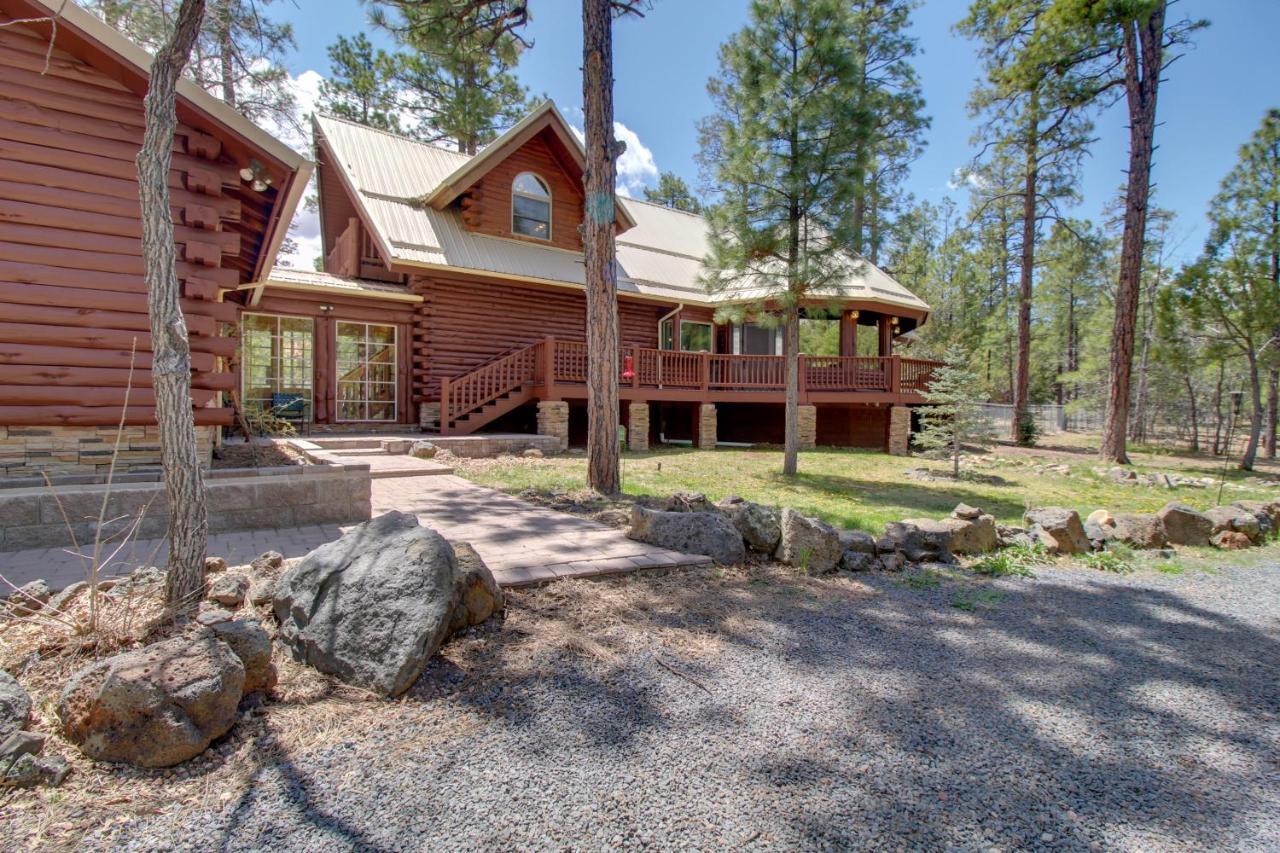 Lakeside Cabin On 2 Acres With Fire Pit And Hot Tub! Villa Pinetop-Lakeside Luaran gambar